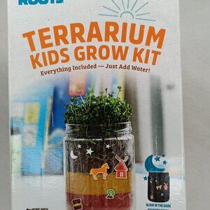 Back to the Roots Kids Terrarium Grow Kit Everything Included - Just Add Water